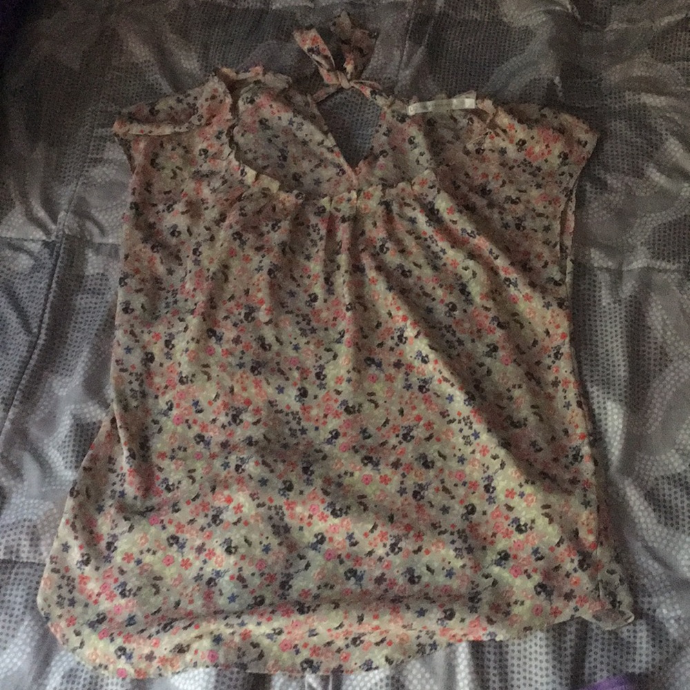 Flowery blouse